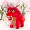 Bleacher Creatures Lunar New Year of the Wood Dragon 8" Kuricha Plush